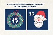 Cozy Christmas Advent Calendar, a Seasonal Illustration by Checks & Dots (Thumbnail 4 of 4)