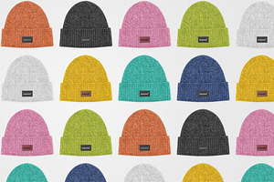 Beanie PSD Mockup