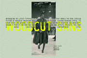 Woodcut Sans - Latine & Cyrillic, a Handwritten Font by line & plane (Thumbnail 7 of 12)