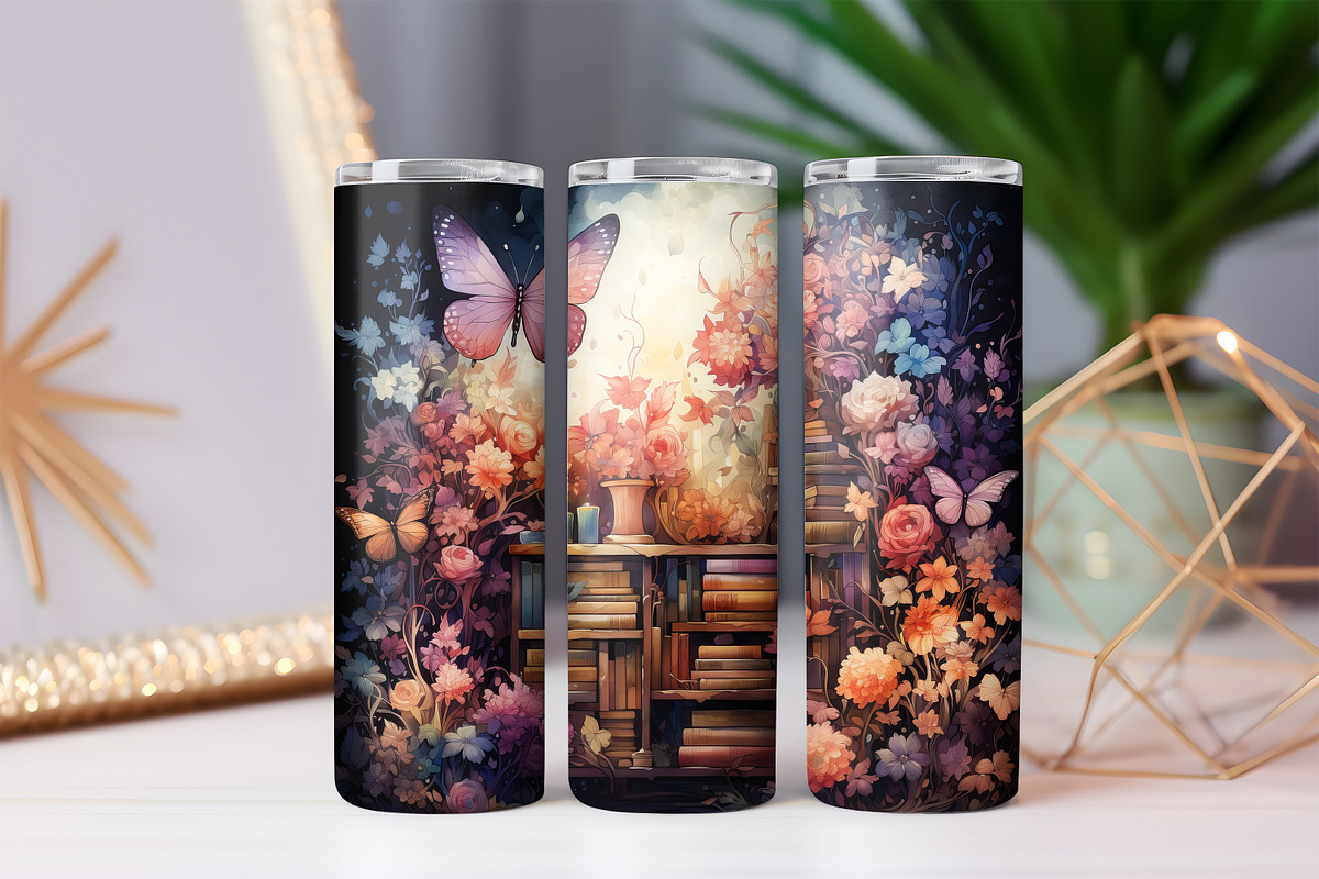 Whimsical Library, a Background Graphic by Curve Design (Photo 7 of 9)