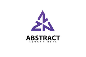 Triangle Logo Template vector design, a Graphic by T.Vooka