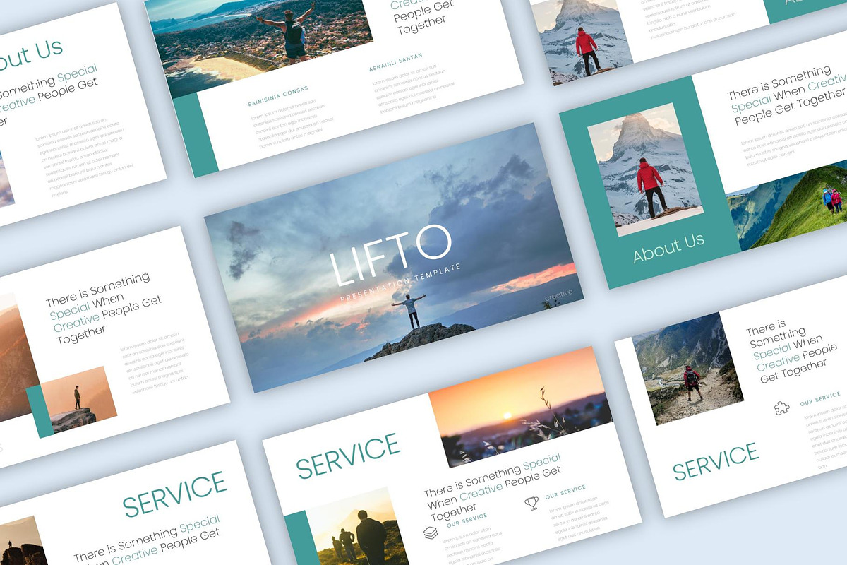 Lifto - Travelling Keynote Template, a Presentation Template by riz creative studio (Photo 1 of 6)