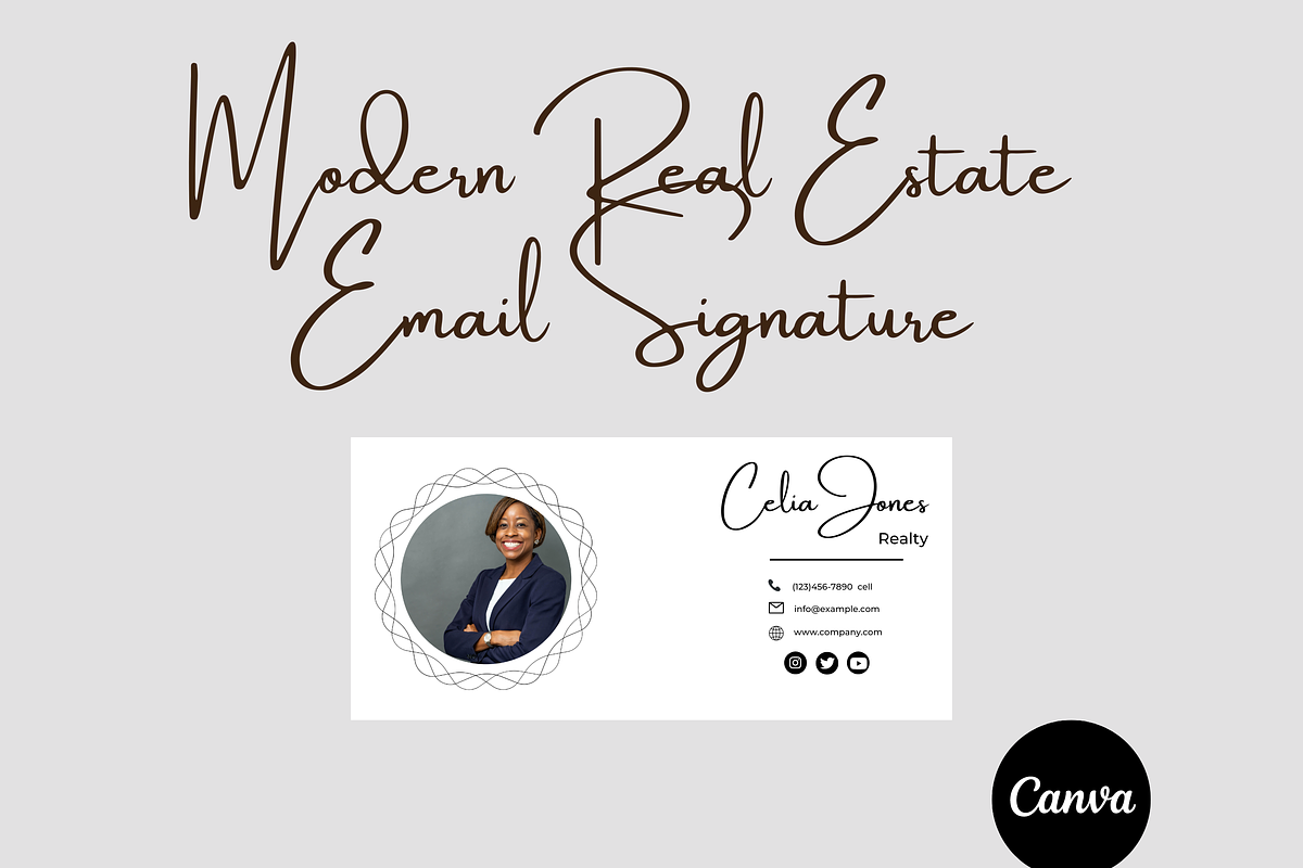 Business Email Signature, an Email Template by Zqdo (Photo 1 of 5)