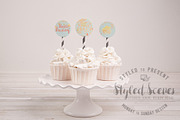Cupcake Mock-ups: perfect for ETSY, a Cups & Container Mockup by Snark Heart (Thumbnail 4 of 4)