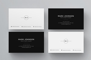 Clean Business Card, a Business Card Template by ThemeDevisers