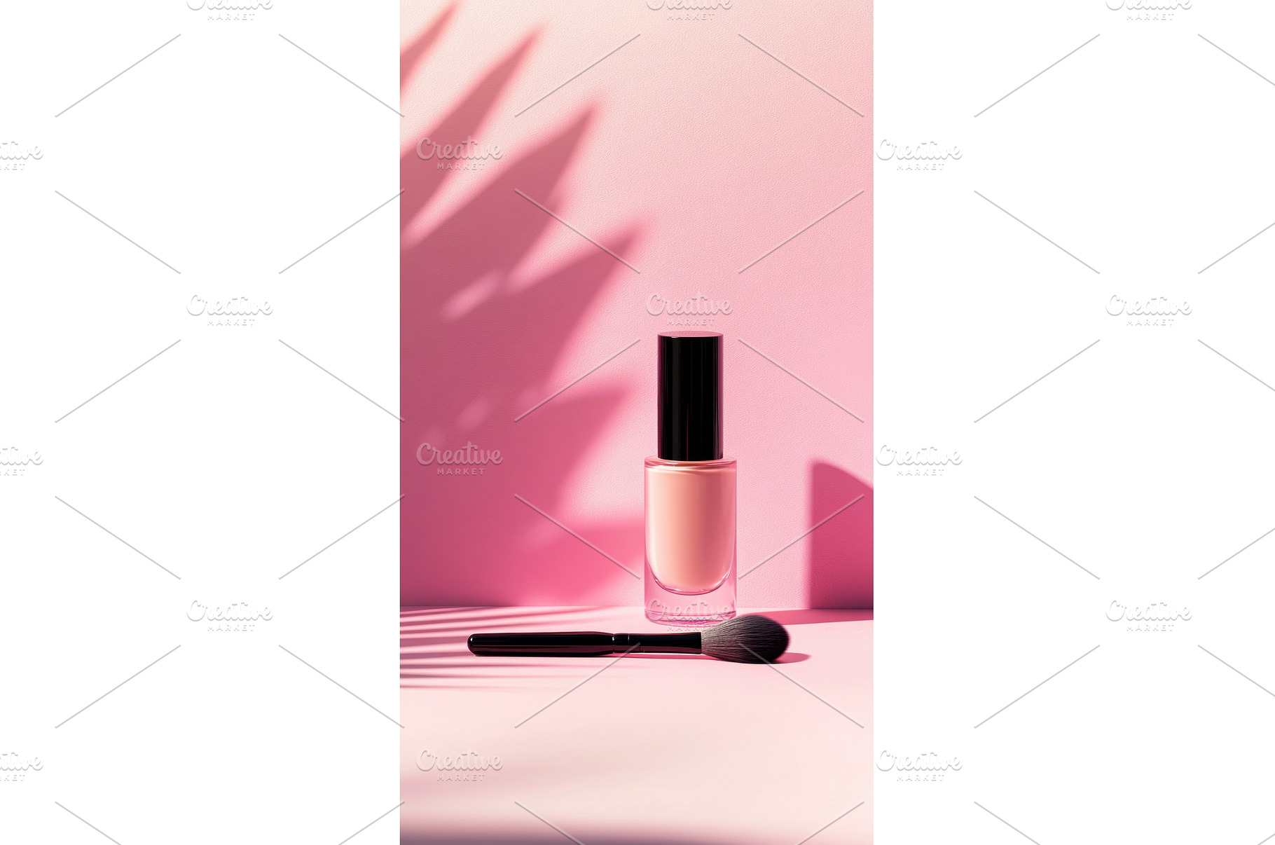 Nail polish & brush display, a Beauty & Fashion Photo by Beautiful things