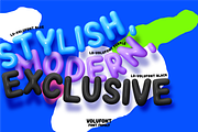 VOLUFONT. 3D OTF SVG Fonts, a Symbol Font by Luxfont (Thumbnail 13 of 14)