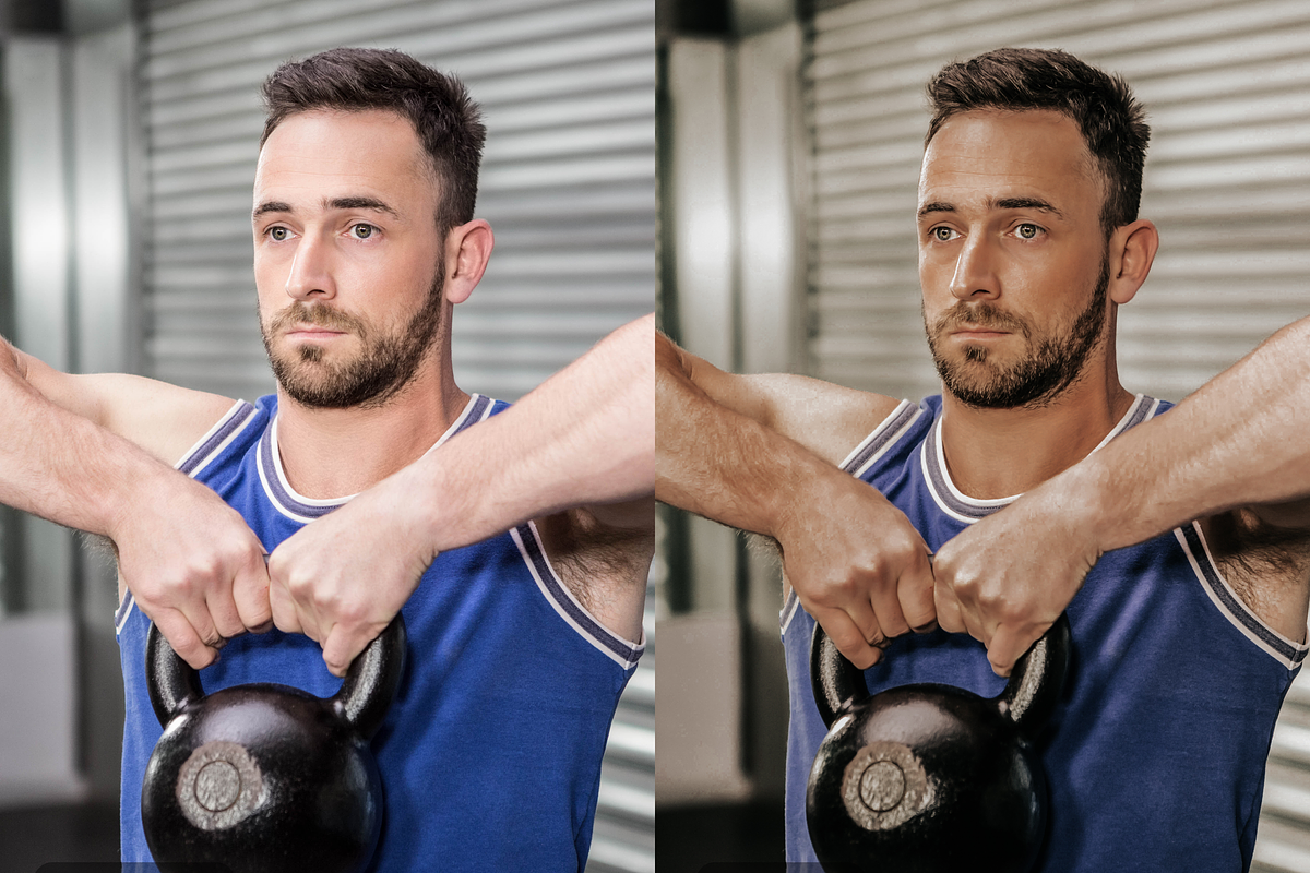 15 Fitness Lightroom Presets, a Preset Add-On by RamsaGraphi (Photo 5 of 10)