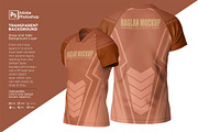 T-Shirt Neck VU Raglan L Mockup, a Shirt Mockup by Nanggroe Scripting (Thumbnail 3 of 9)