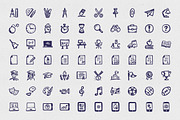Brainy Icons Font, a Symbol Font by Hand-Drawn Goods (Thumbnail 3 of 5)
