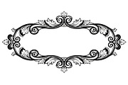 Vintage Ornament Frame Vector Bundle, an Illustration by Creativeshirt (Thumbnail 42 of 51)