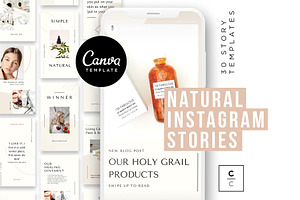 Natural Instagram Story Posts