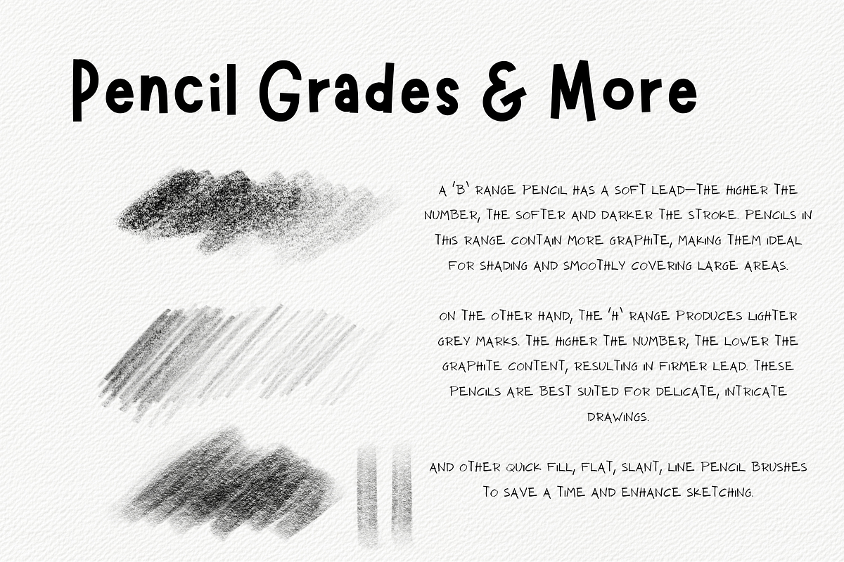Realistic Pencil Brushes, a Brush Add-On by ArtstudioByKhushbu (Photo 7 of 7)