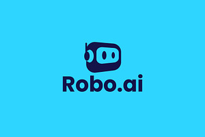 Robotic logo icon illustration, a Branding & Logo Template by Dyn Studio