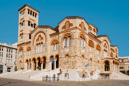 Hagia Triada Cathedral in Piraeus, Greece, a Photo by Nito