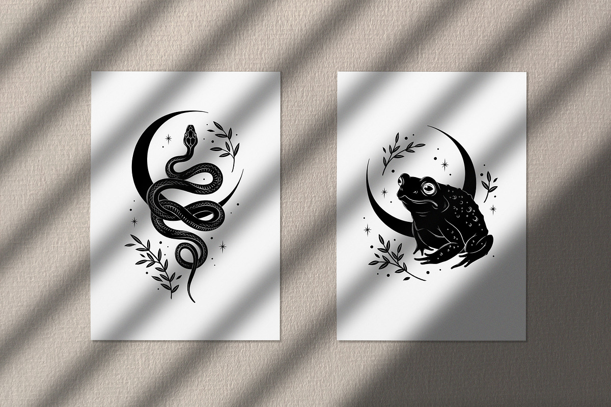 Familiar Spirits - 12 illustrations, an Animal Illustration by Croisy (Photo 6 of 7)