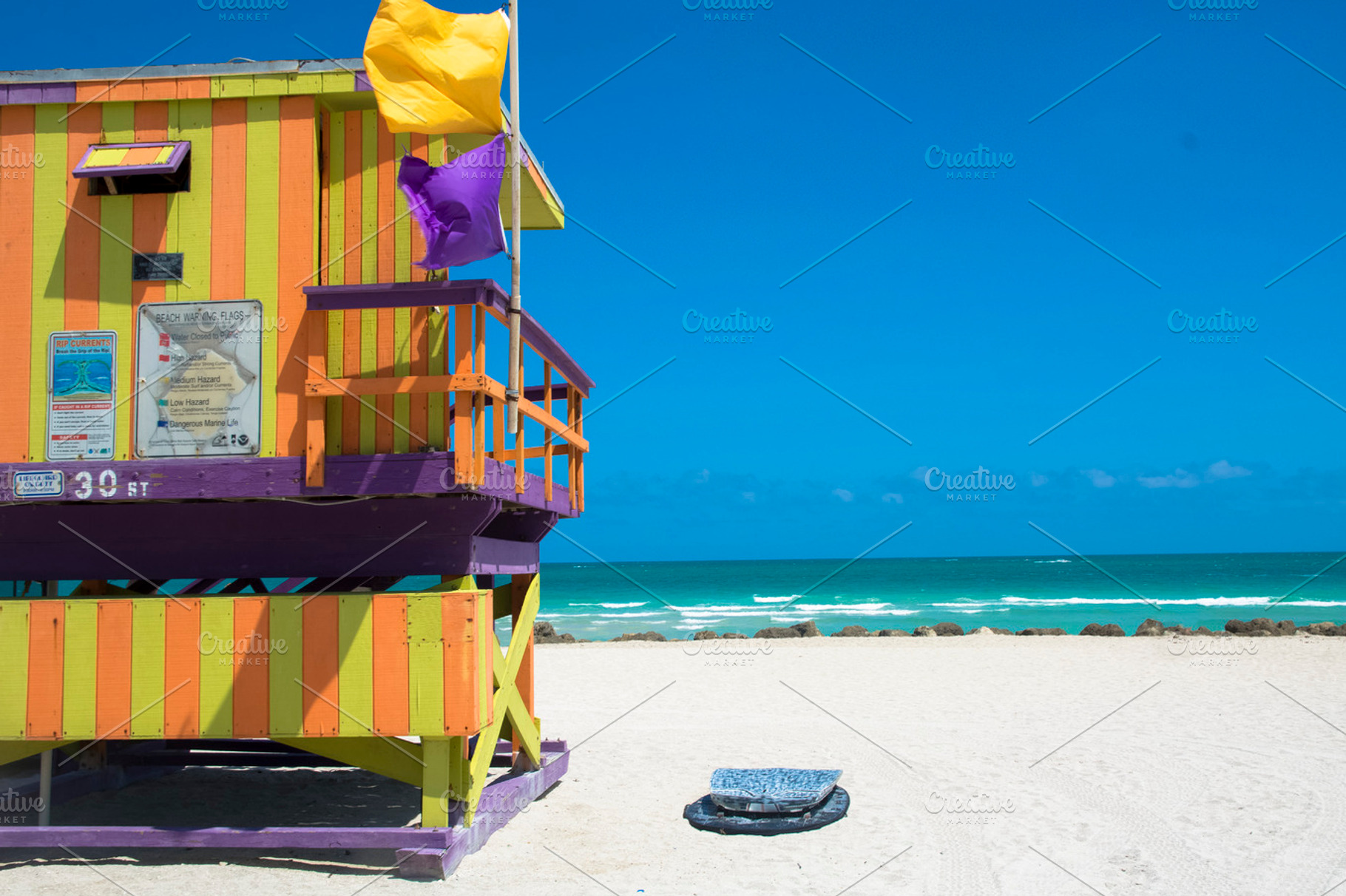 Beach house containing miami beach, beach, and house