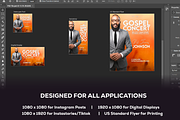 4-in-1 Church Flyer Template, a Social Media Template by Sipi_Graphics (Thumbnail 2 of 3)