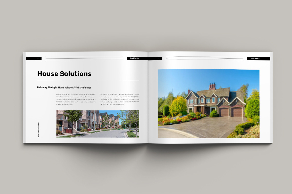 Real Estate Landscape Template, a Brochure Template by Pixelpick (Photo 7 of 10)