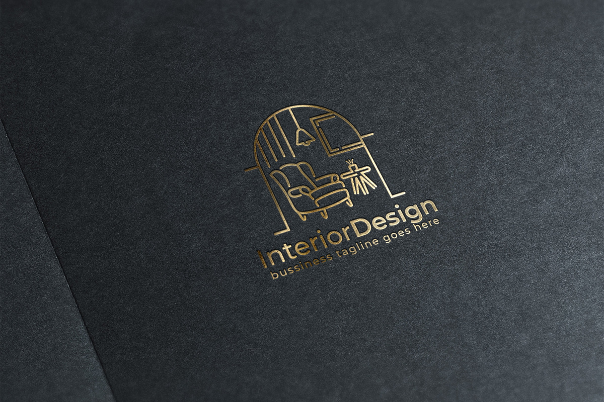 Interior Design Logo, a Branding & Logo Template by Slim Studio (Photo 2 of 3)