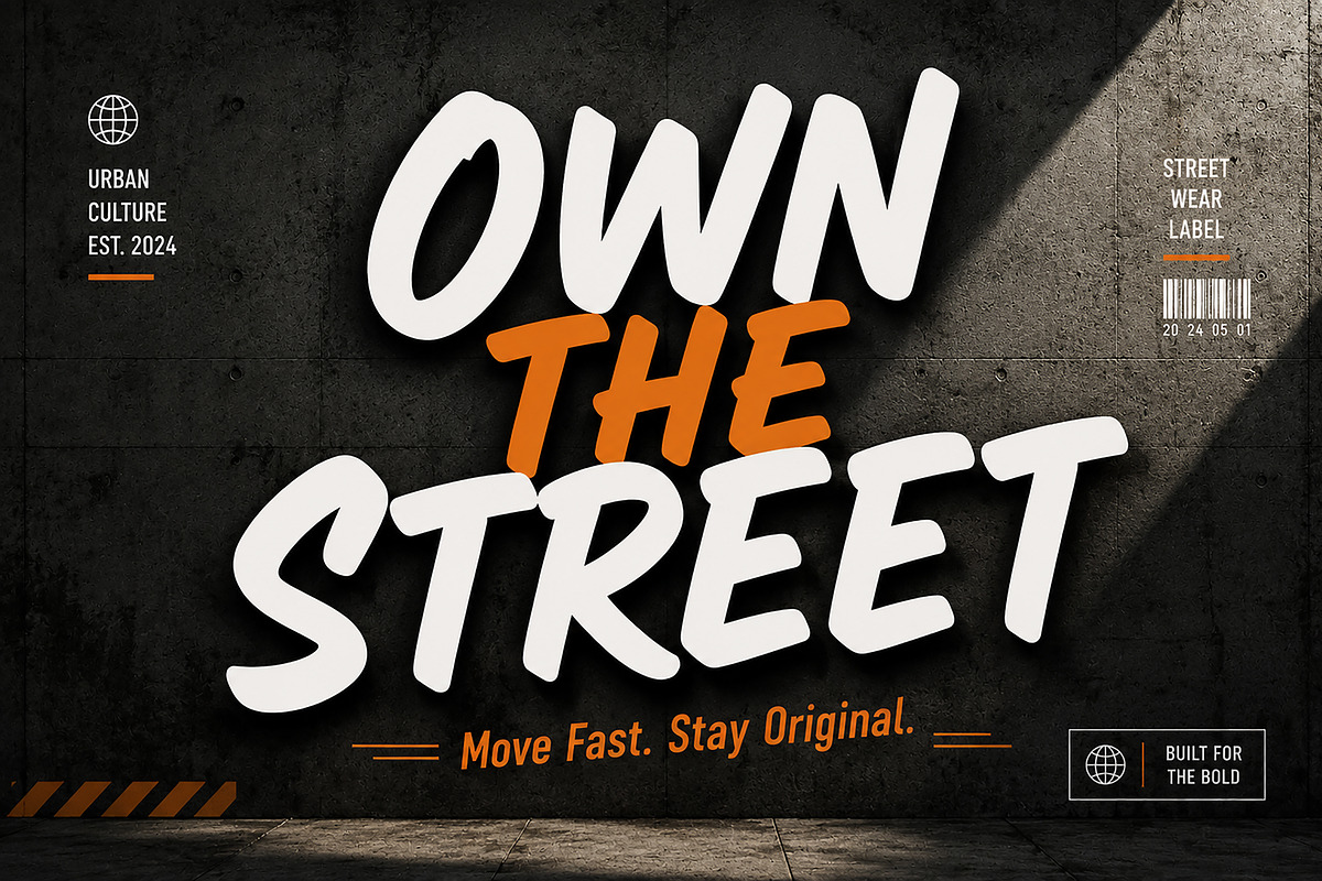 GlyphRush, a Slab Serif Font by Wow Magic (Photo 3 of 6)
