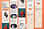 Fashion Trend Landing Page, a Landing Page Template by SLAB! Design (Thumbnail 3 of 4)