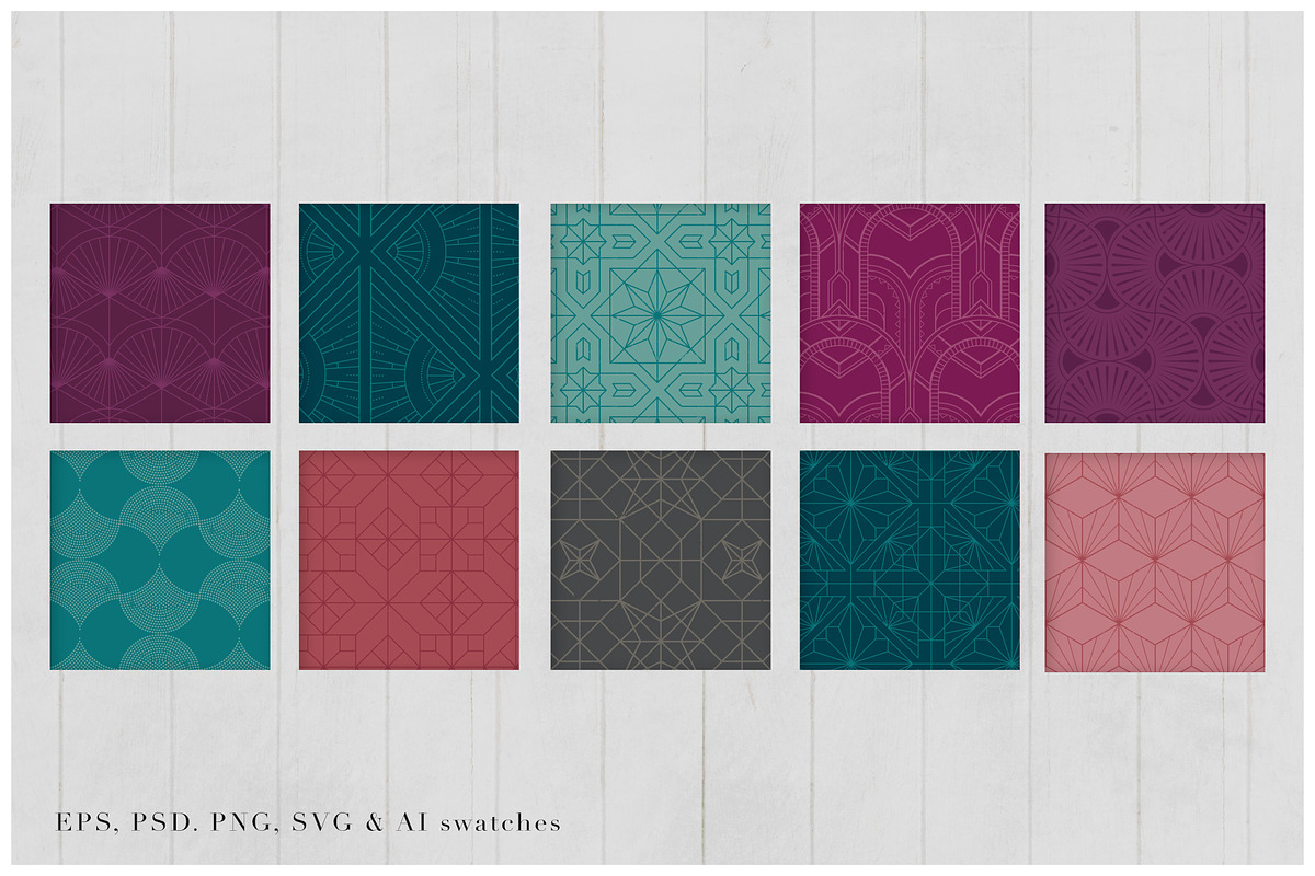 Soirée | Pattern Pack, a Pattern Graphic by Marigold Studios (Photo 9 of 14)