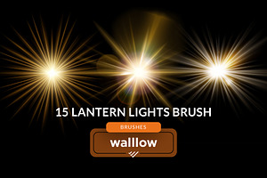 Bokeh Lantern Light Photoshop Brush