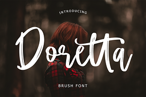 Doretta Brush Script Font