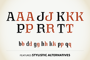 Alaska - Art Nouveau pixel art, a Serif Font by SelfBuild Type (Thumbnail 10 of 11)