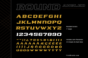 Cornerback Display Typeface, a Font by Field Brandz (Thumbnail 6 of 6)