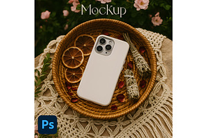 iPhone Tough Phone Case Mockup