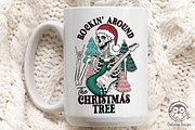 Skeleton Christmas Design Bundle, a Seasonal Illustration by Owlsome.Designs (Thumbnail 4 of 8)