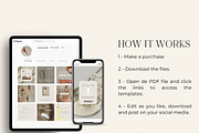 SKINCARE Canva templates, a Social Media Template by Studio Suvelle (Thumbnail 7 of 9)