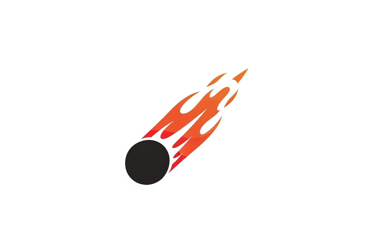 Fire Meteor Comet Silhouette Bundle, an Illustration by Designs_River (Photo 3 of 51)