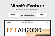Real Estate Presentation GoogleSlide, a Presentation Template by SquidPixey (Thumbnail 2 of 6)