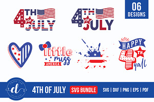 4th Of July SVG Bundle