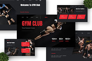 GYM Club - Fitness Keynote, a Presentation Template by Deepslide Studio (Thumbnail 3 of 6)