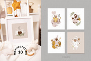 Newborn baby Illustrations & Pattern, an Animal Illustration by tatiletters (Thumbnail 6 of 14)