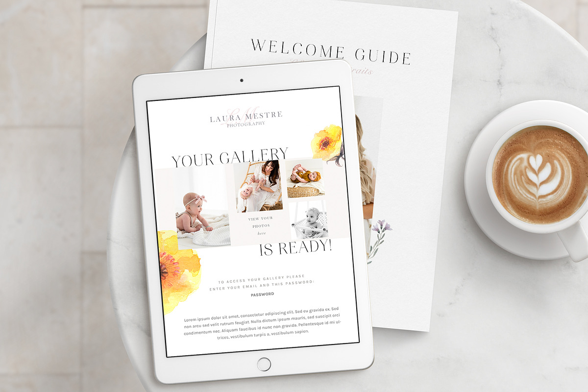 Your Gallery is Ready Email, an Email Template by By Stephanie Design (Photo 1 of 2)