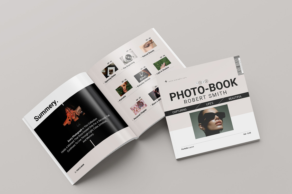 Photo Book Template | Portfolio, a Magazine Template by Spark_Creative (Photo 3 of 15)