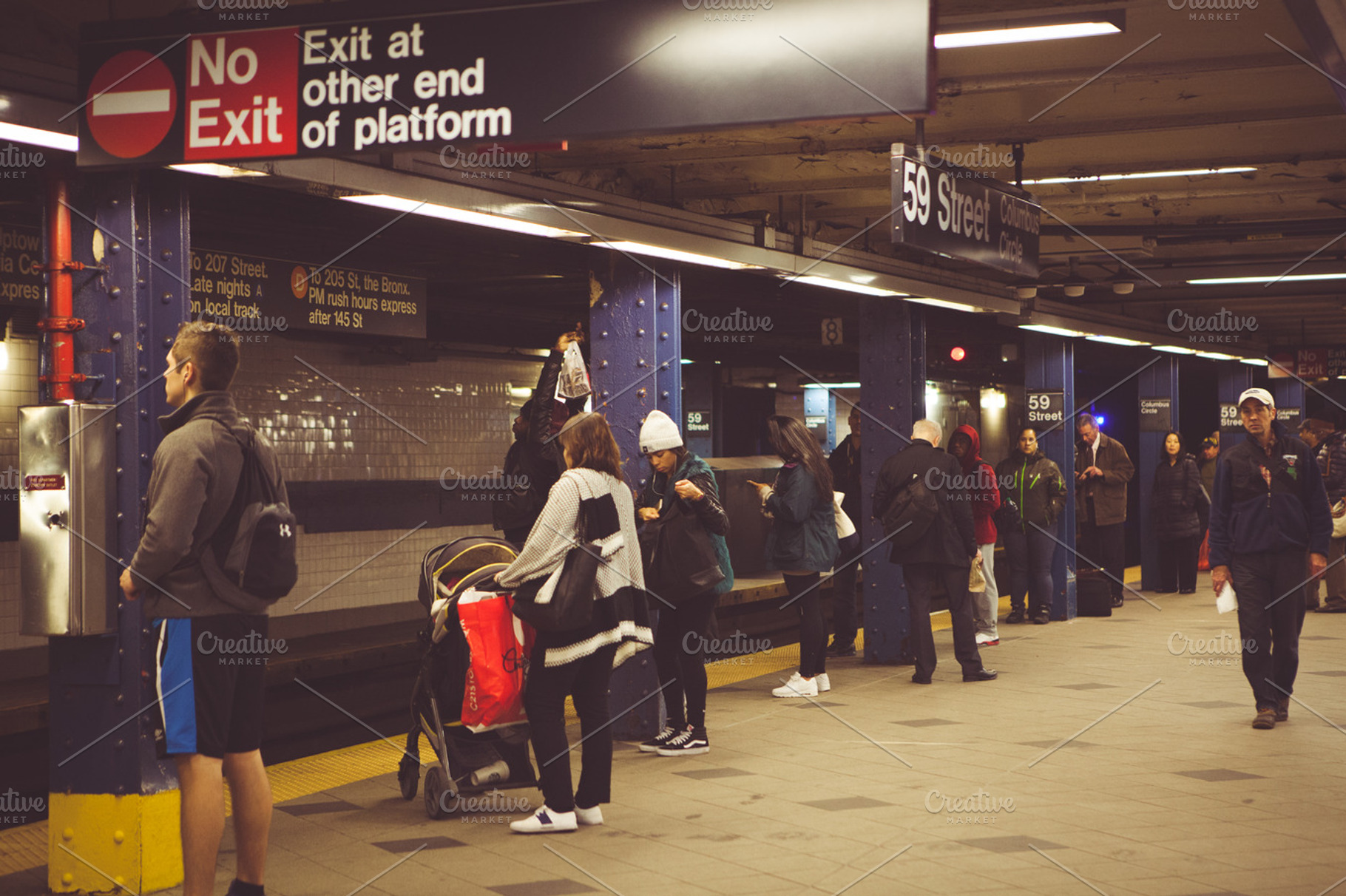 59th street station featuring new york, nyc, and ny, a Person Photo by North & Beard Ltd