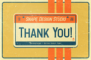 Bridgesone - Retro Serif Font, a Serif Font by Snape Design Studio (Thumbnail 7 of 7)