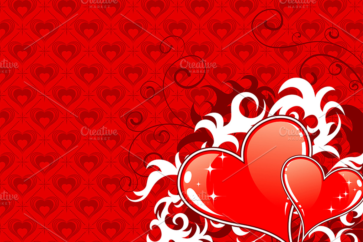 Happy Valentines Day Concepts, a Decorative Illustration by TAlex (Photo 2 of 6)