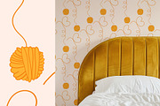 Knitting & Crochet clipart patterns, a Work Illustration by Carpet Tapete Pretzel (Thumbnail 9 of 13)