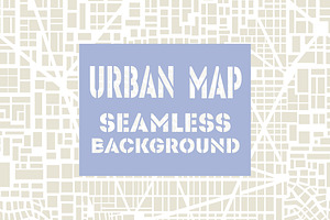 Seamless Map City Plan