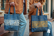 Totebag Street Mockup Set - Vol 1, a Merchandise Mockup by DOBE Studio (Thumbnail 4 of 5)