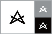 Letter A Initial Symbol, a Branding & Logo Template by quadrazo (Thumbnail 1 of 2)