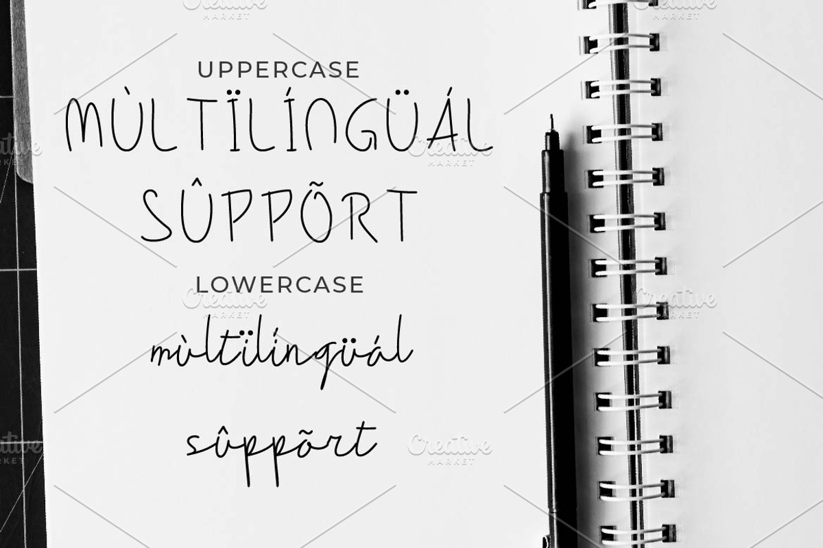 Bulletin - Creative Script Font, a Handwritten Font by Artiveko (Photo 3 of 4)