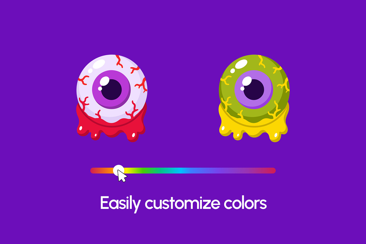110 Halloween Flat Bundle Icons, an Emoji Icon by Prosymbols (Photo 5 of 11)